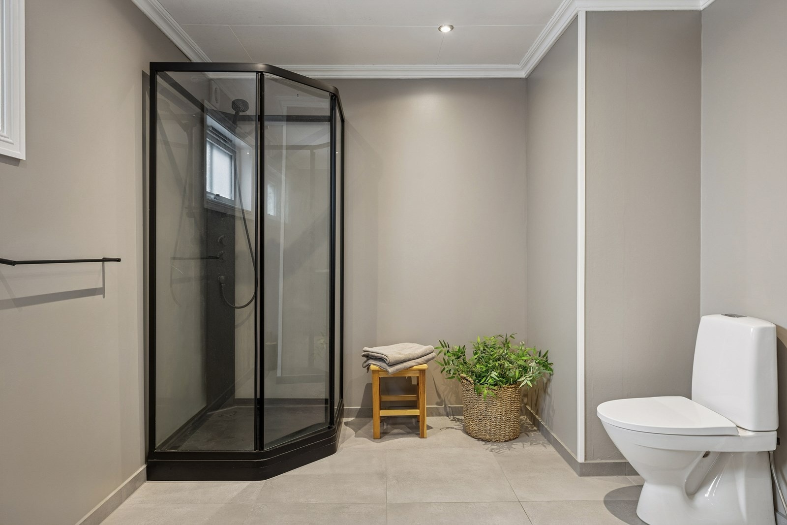 Badet er lekkert og oppgradert Galleribilde