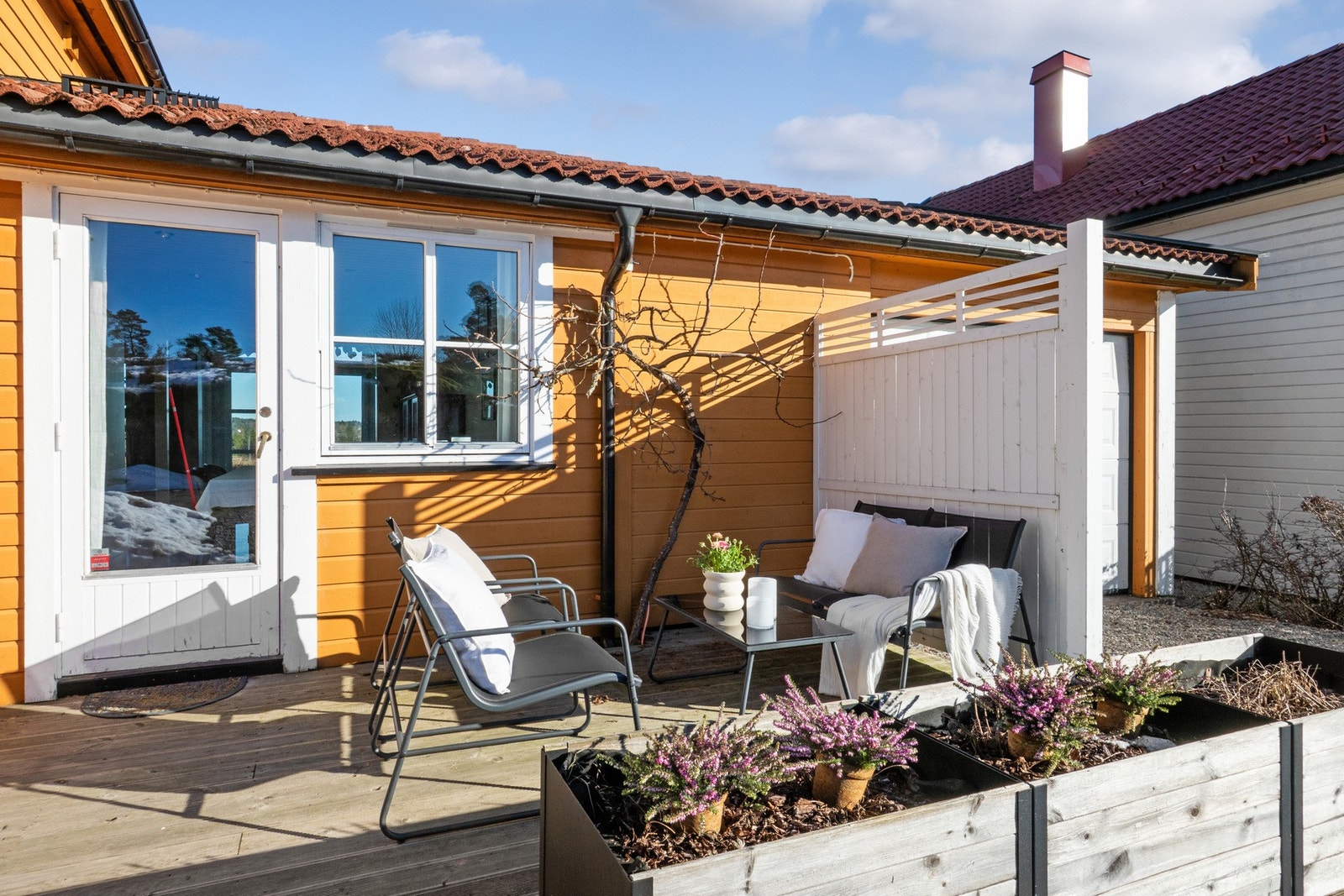 Solforholdene er svært gode med sol fra morgen til kveld. Galleribilde