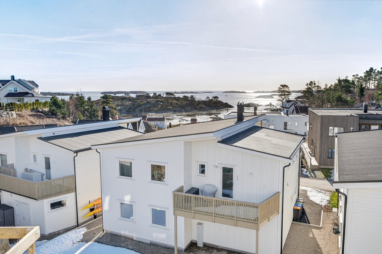 Bilde tatt fra loftstuevindu Galleribilde