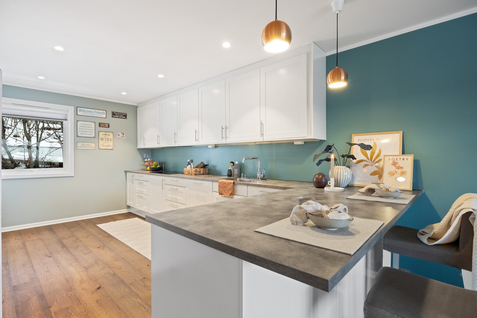 Fin barløsning i kjøkkenet Galleribilde