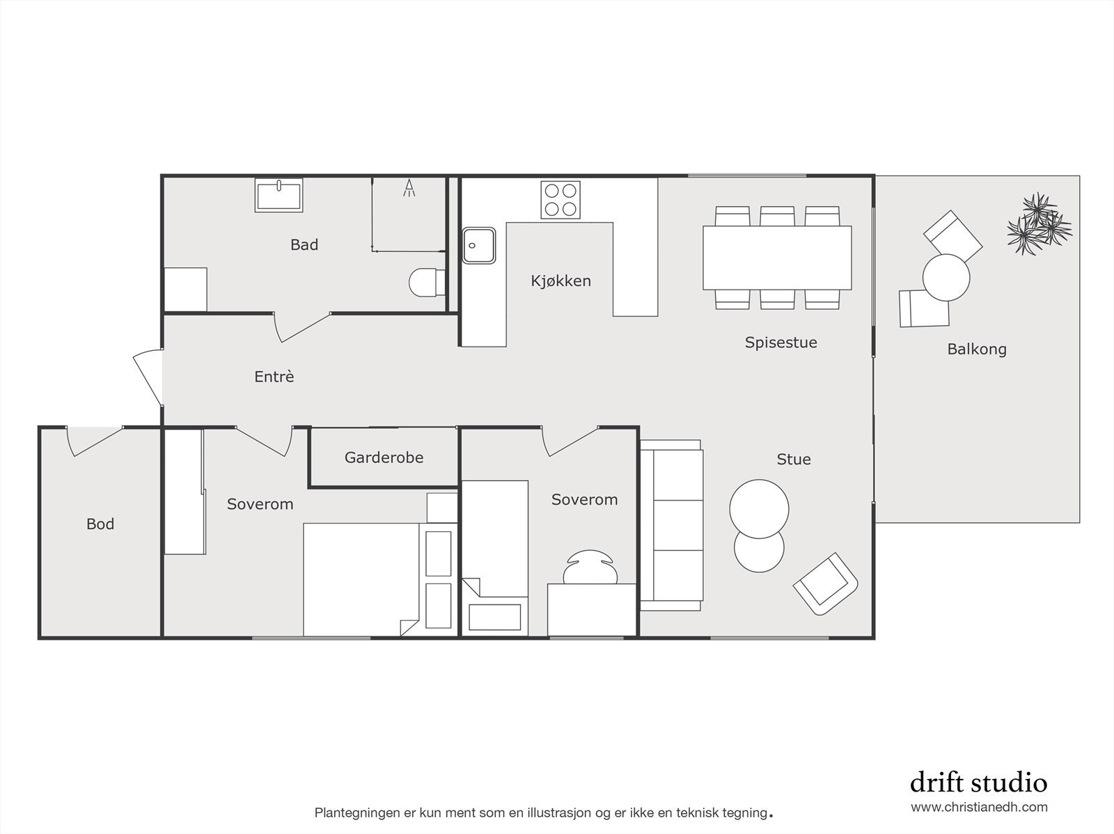 - Plantegning - Galleribilde