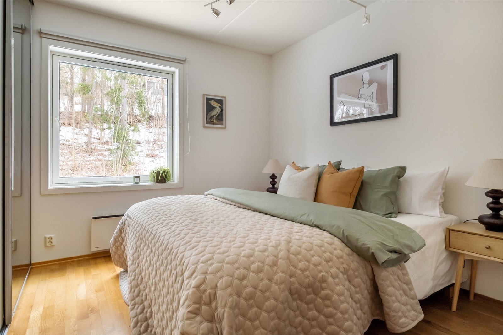 Leiligheten har to soverom - noe som gir stor fleksibilitet. Galleribilde