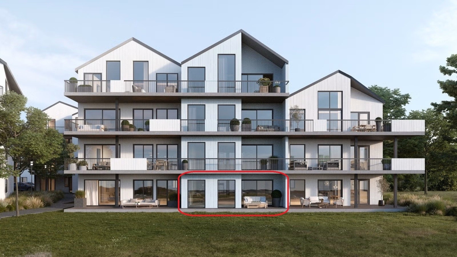 Leiligheten ligger i 1. etasje i Bygg 4
Dette er et illustrasjonsbilde og det kan således avvike fra faktiske forhold Galleribilde