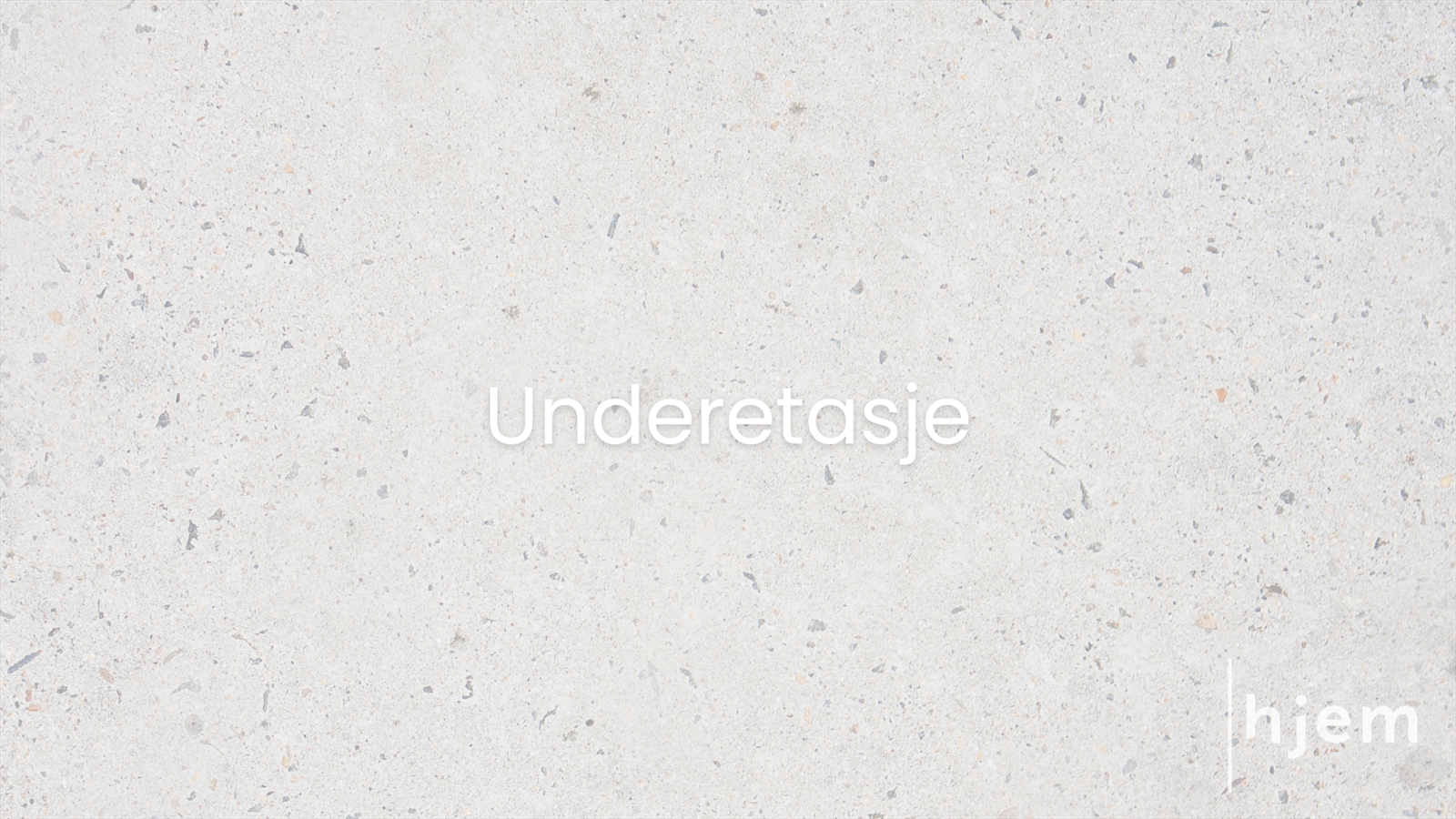 Underetasje. Galleribilde