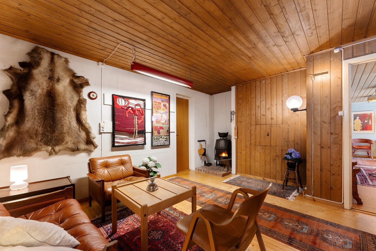 Rommet er definert som hobbyrom på originale plantegninger. Galleribilde