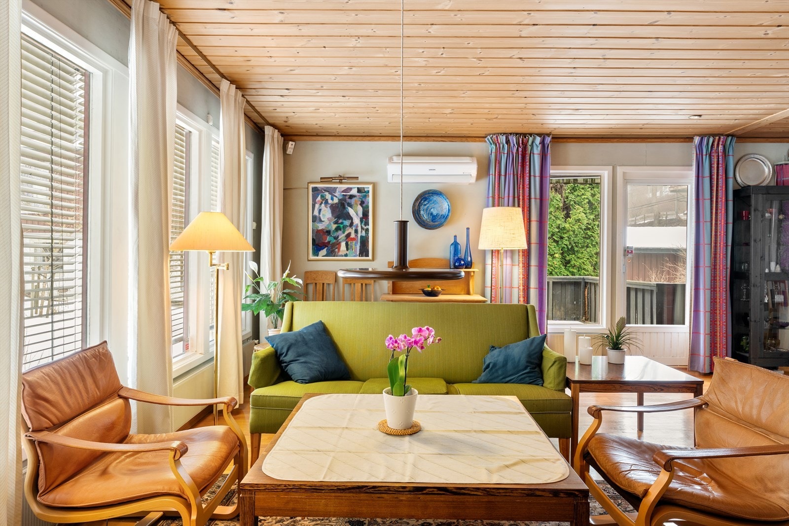 Luft til luft varmepumpe. Galleribilde