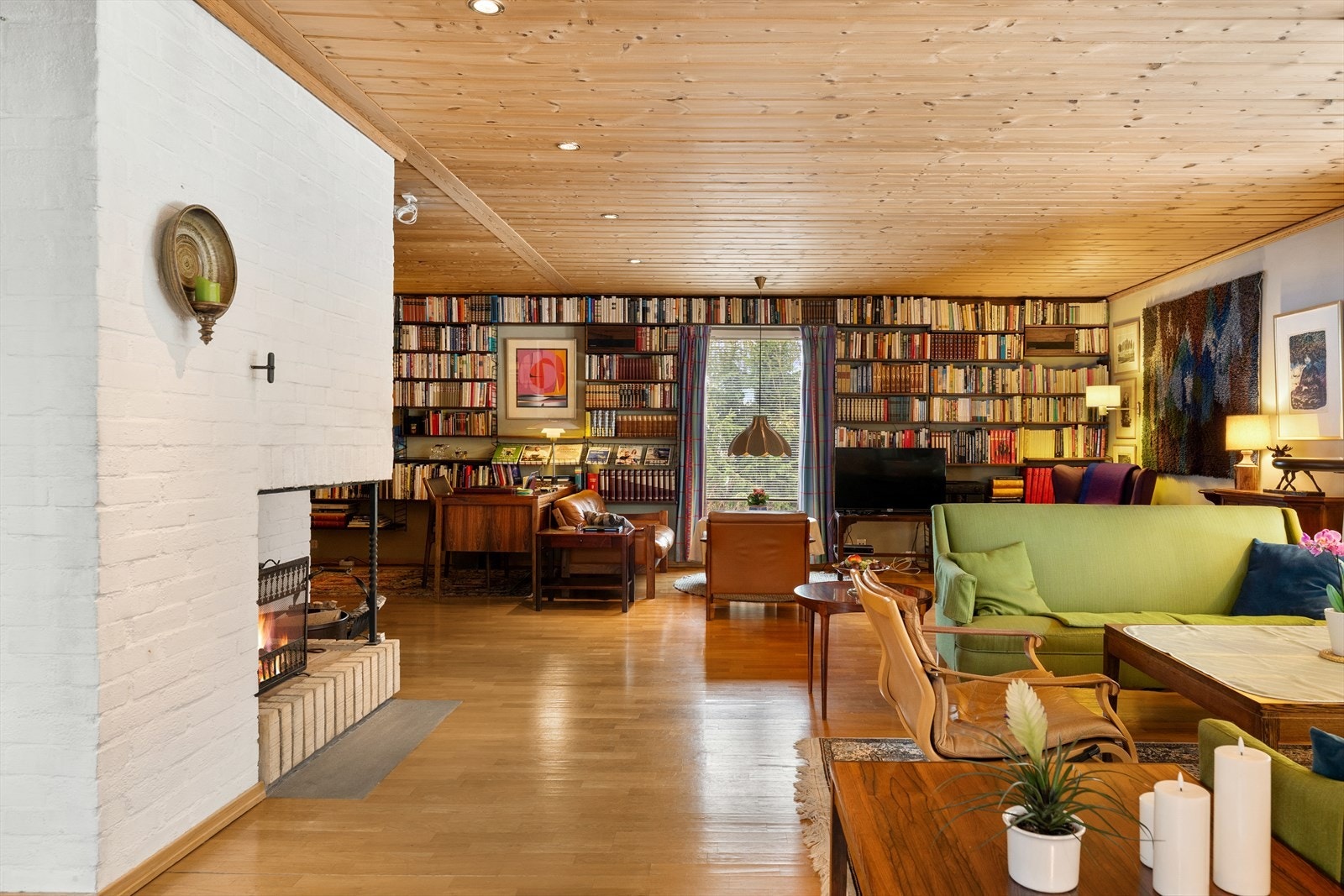 Downlights i himlingen. Galleribilde