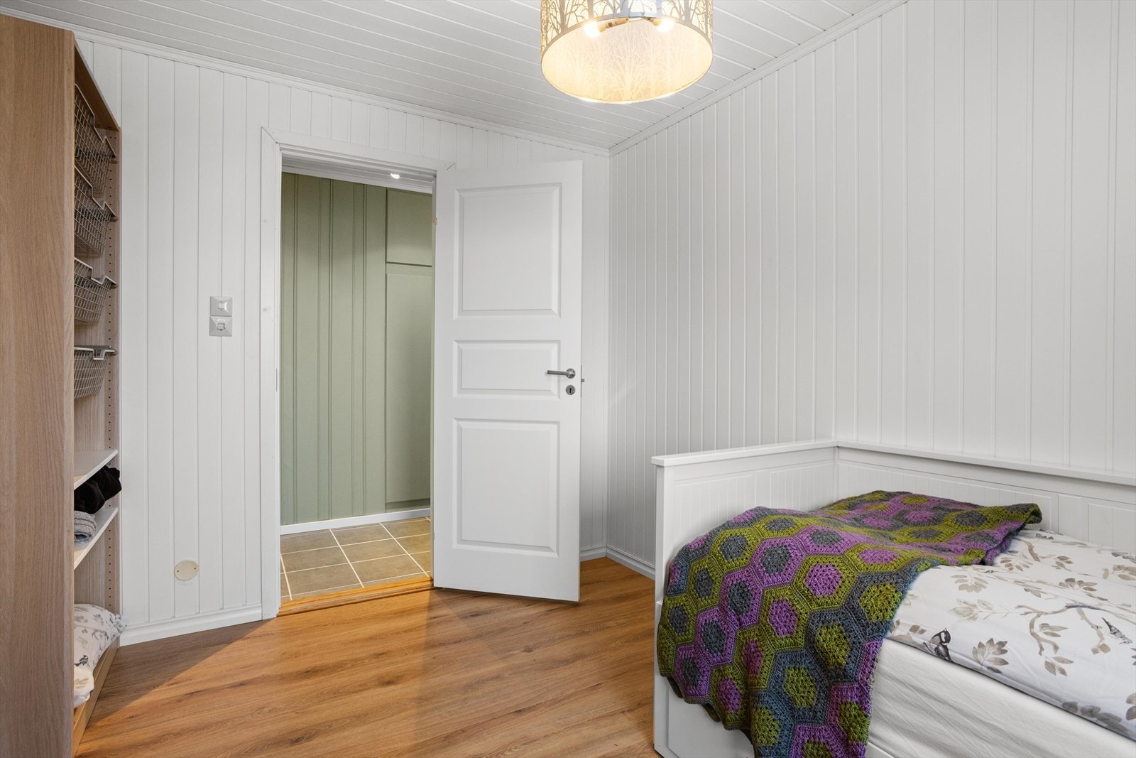 Innredet rom benyttet som soverom. Galleribilde