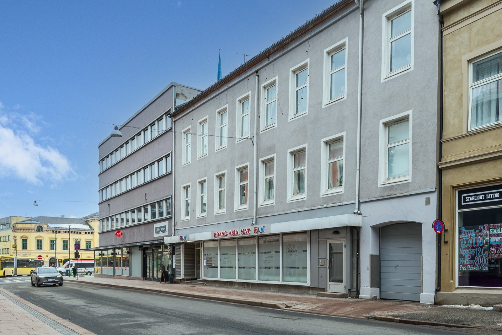 Fasade fra Øvre Storgate Galleribilde