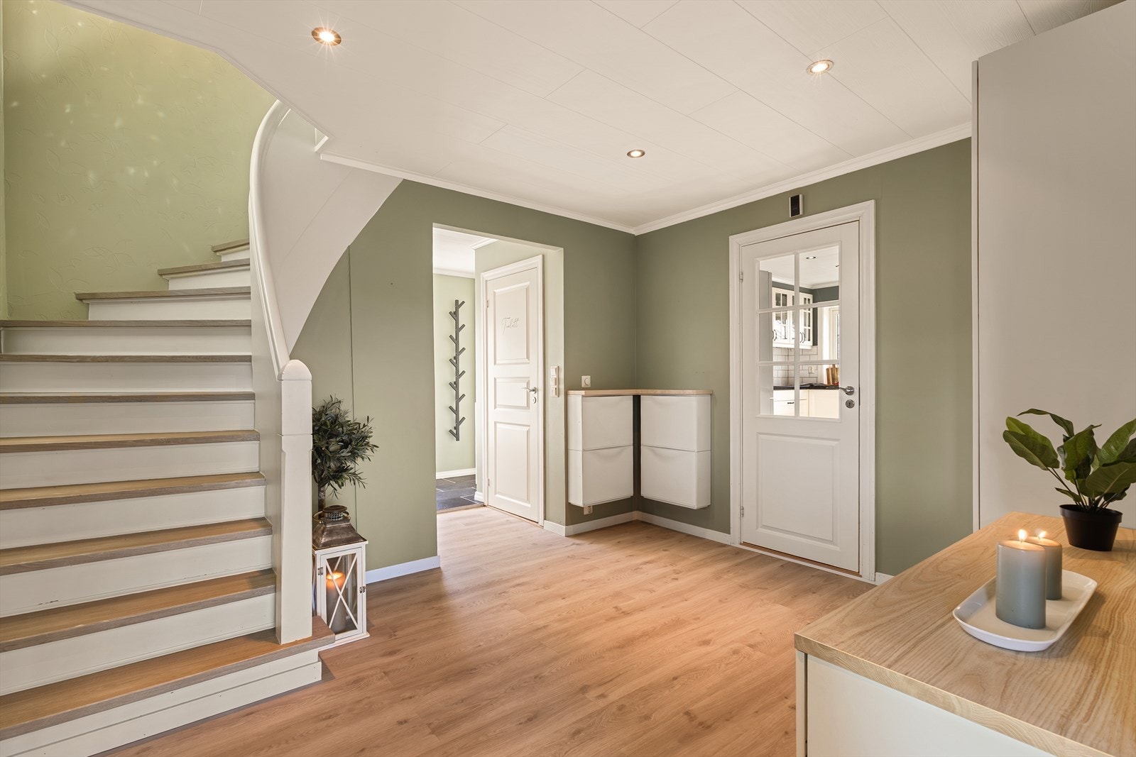 Vi beveger oss opp til 2. etasje Galleribilde