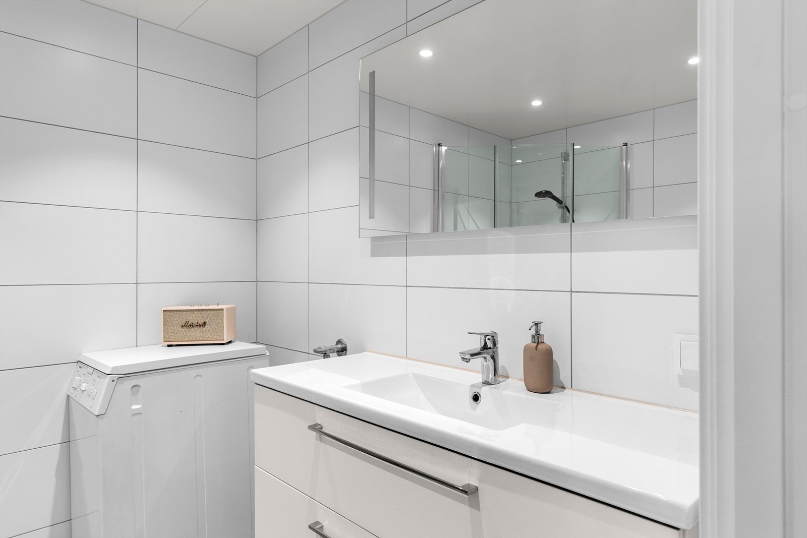 Baderommet har som resten av boligen fått TG 0 av takstmann Galleribilde