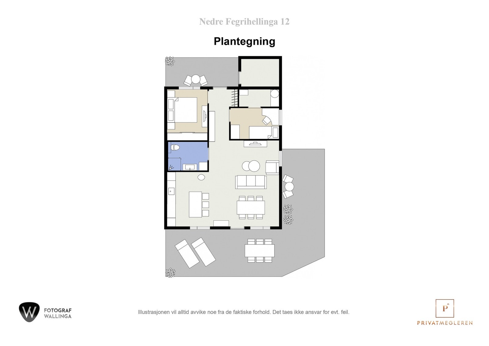 Plantegning. Galleribilde