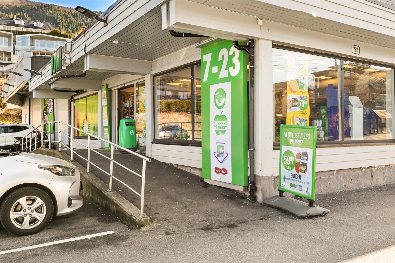 Nærbutikk rett ved Galleribilde