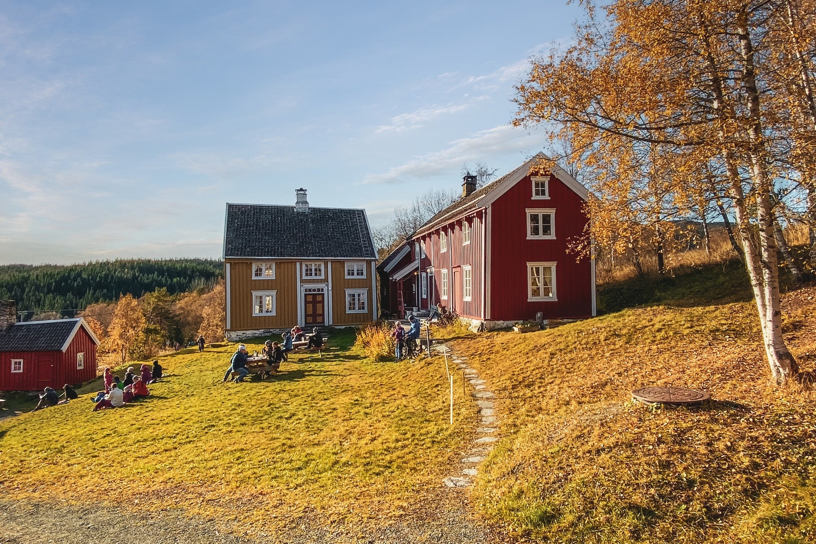 Bymarka byr på flotte turstier hele året igjennom. Turen opp til Lavollen i Bymarka byr på kafé og trivelige rasteplasser. Galleribilde