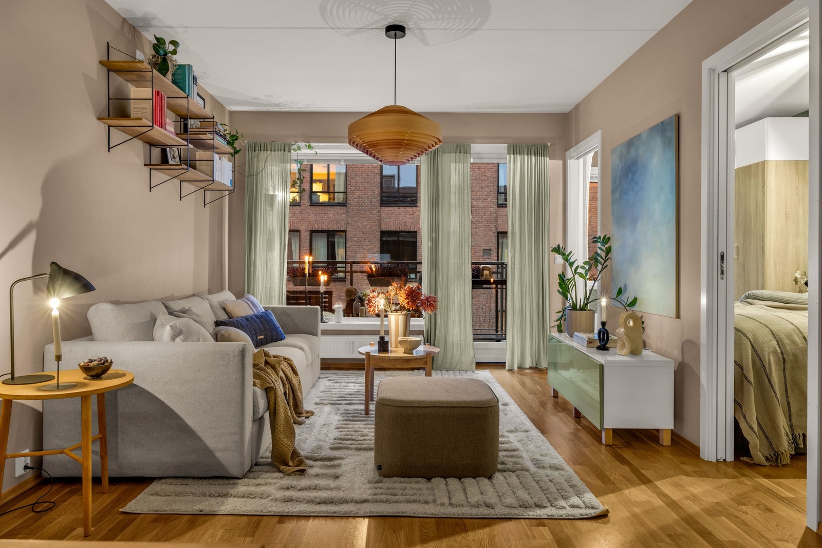 Kveldsstemning Galleribilde