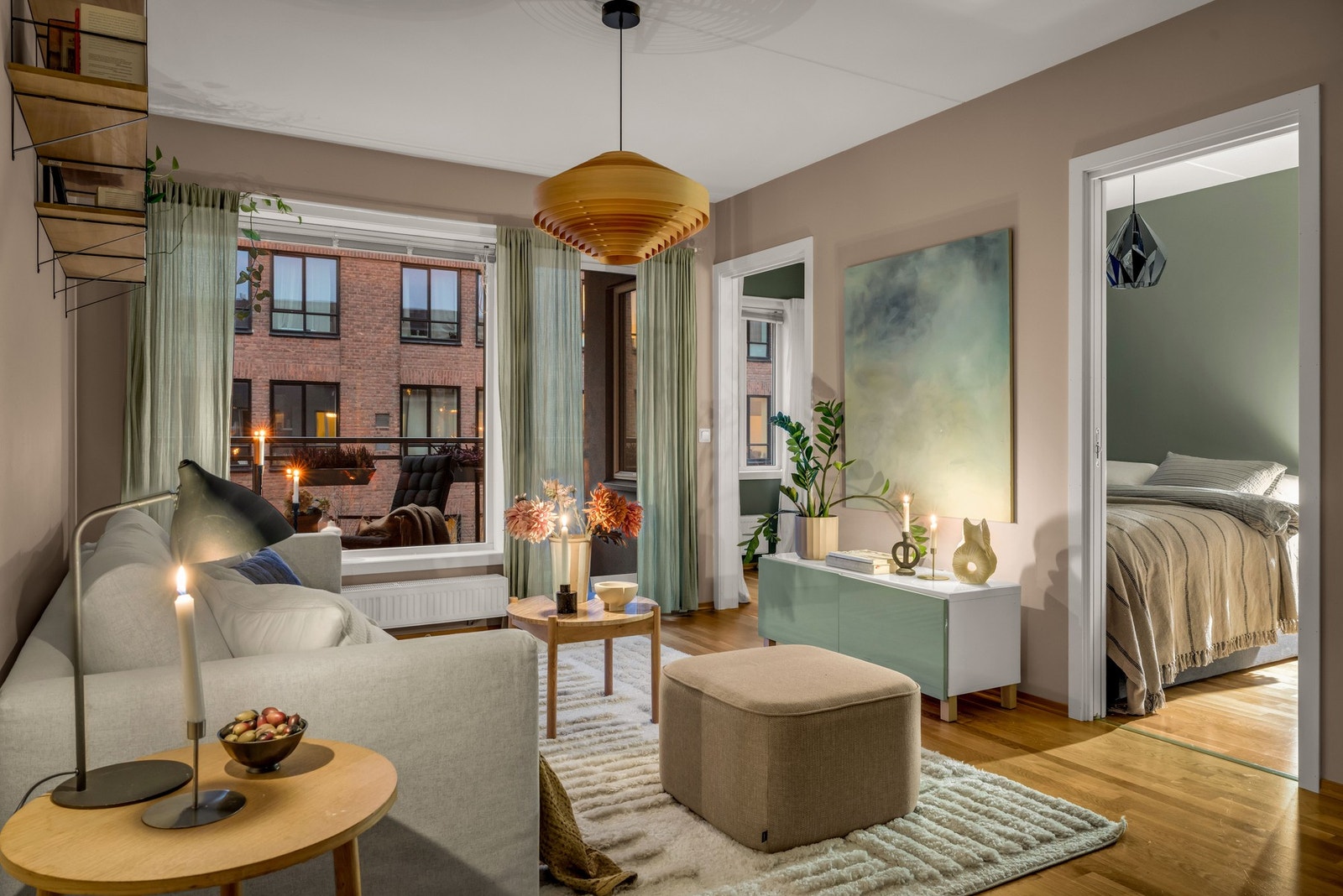 Kveldsstemning Galleribilde