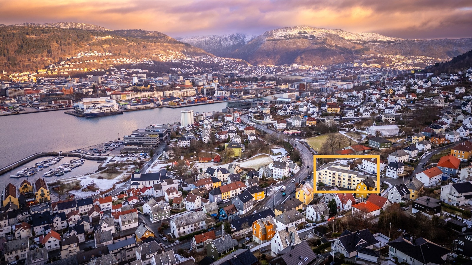 Velkommen til dette flotte borettslaget for deg som er fylt 50 år med rolig beliggenhet på Laksevåg (Foto: Espen Wilhelmsen) Galleribilde