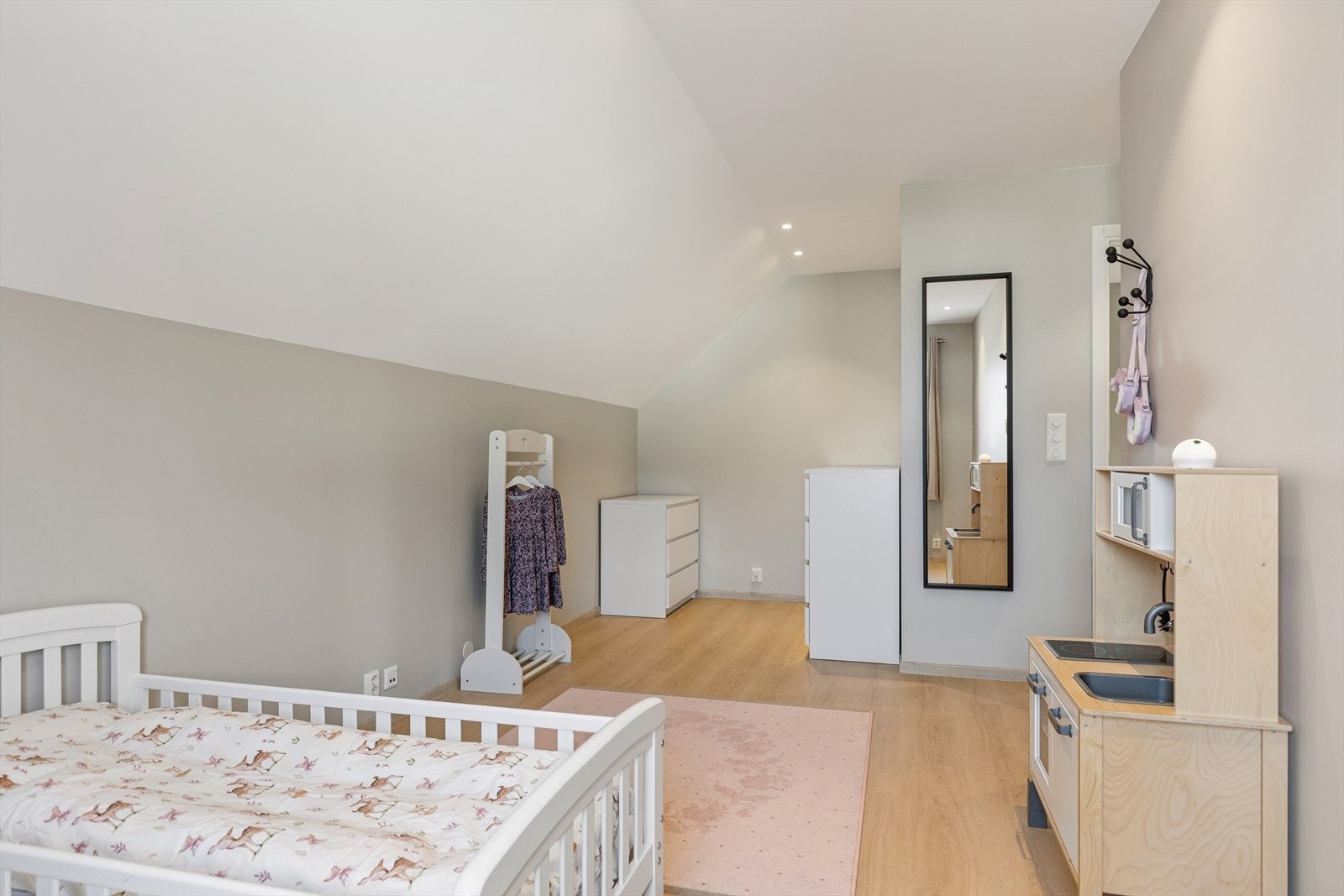 Rommene har en god størrelse og kan enkelt tilpasses ulike behov. Galleribilde