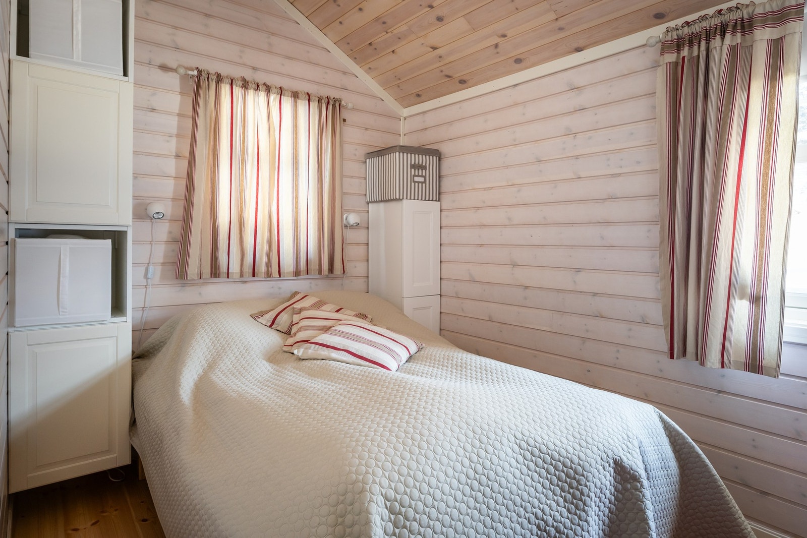 Hovedsoverom oppmåles til 6,6 kvm. Galleribilde