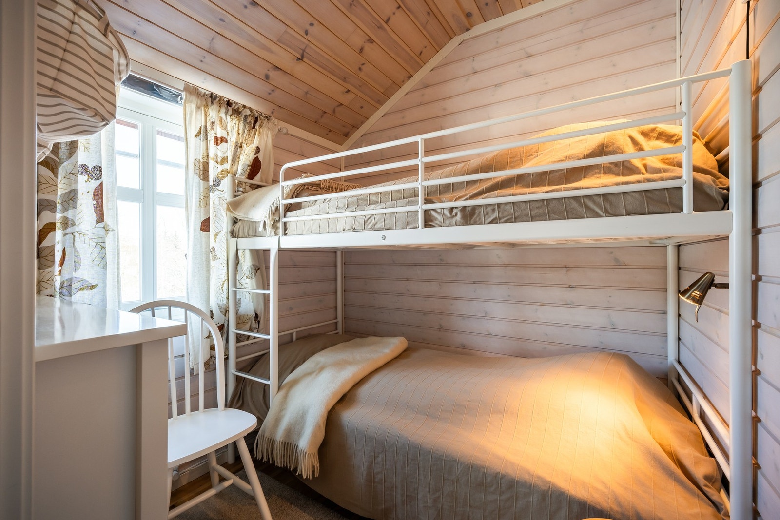 Soverom på 4 kvm med køyeseng. Galleribilde