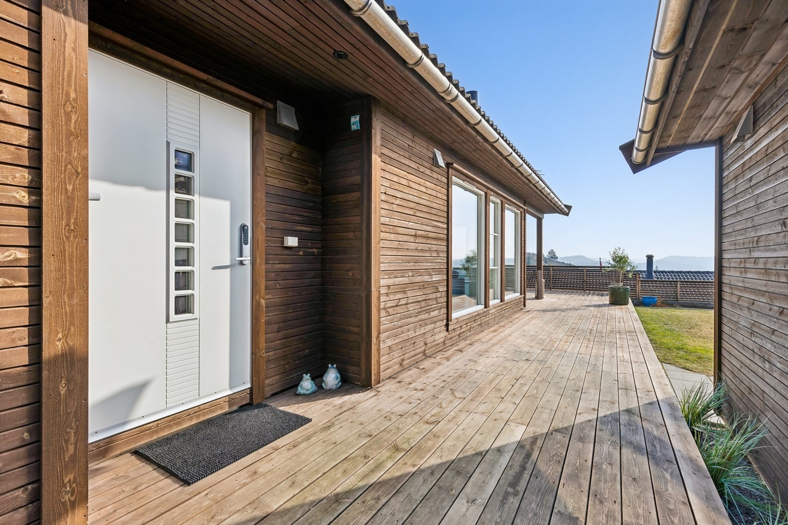 Innbydende inngangsparti, velkommen inn! Galleribilde