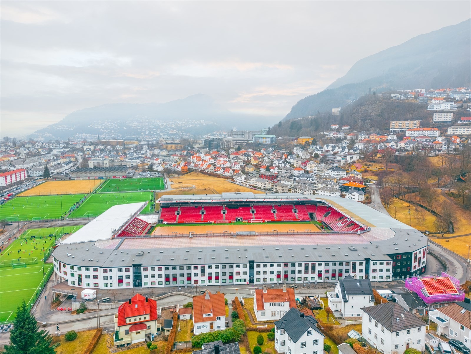 Brann Stadion er like ved! Galleribilde