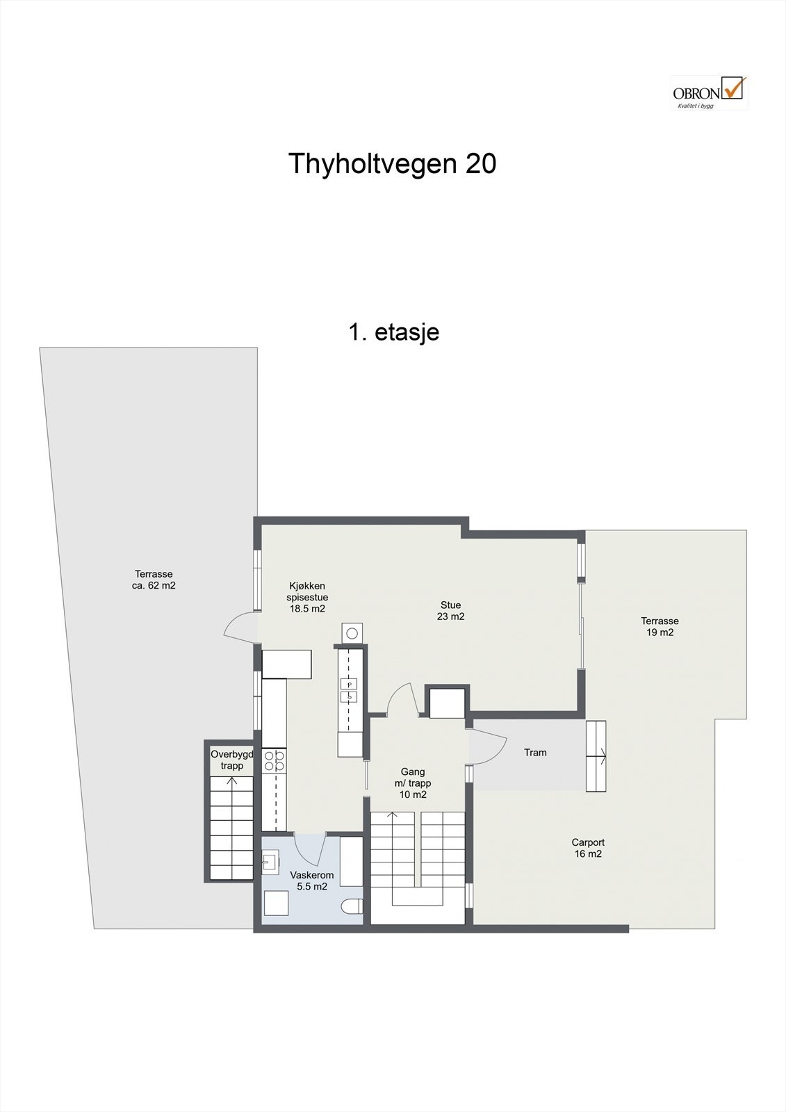 Planskisse 1 etasje Galleribilde