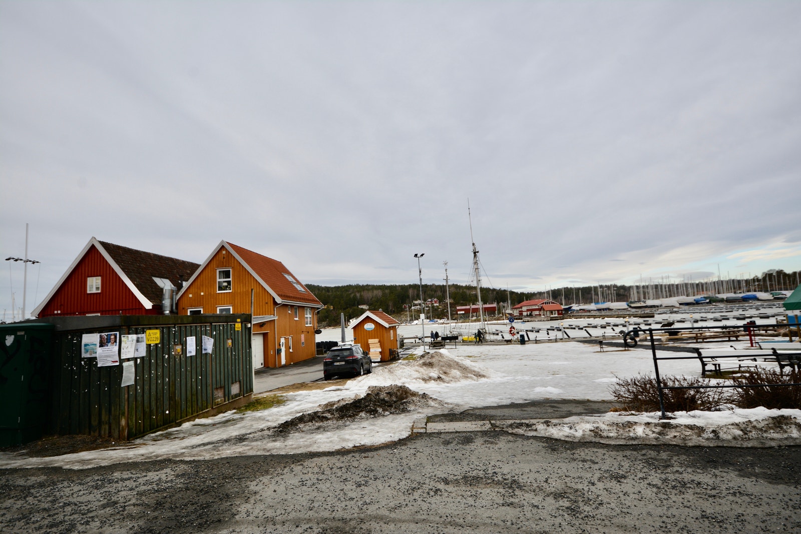 Glenneparken i sentrum - fiskehandler Galleribilde