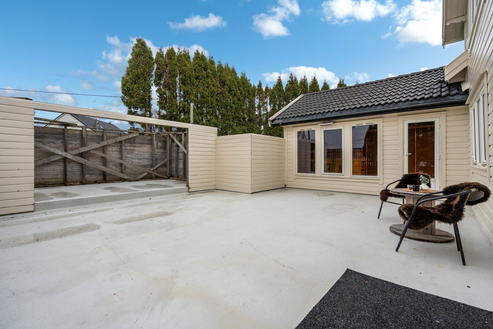 Lettstelt terrasse Galleribilde