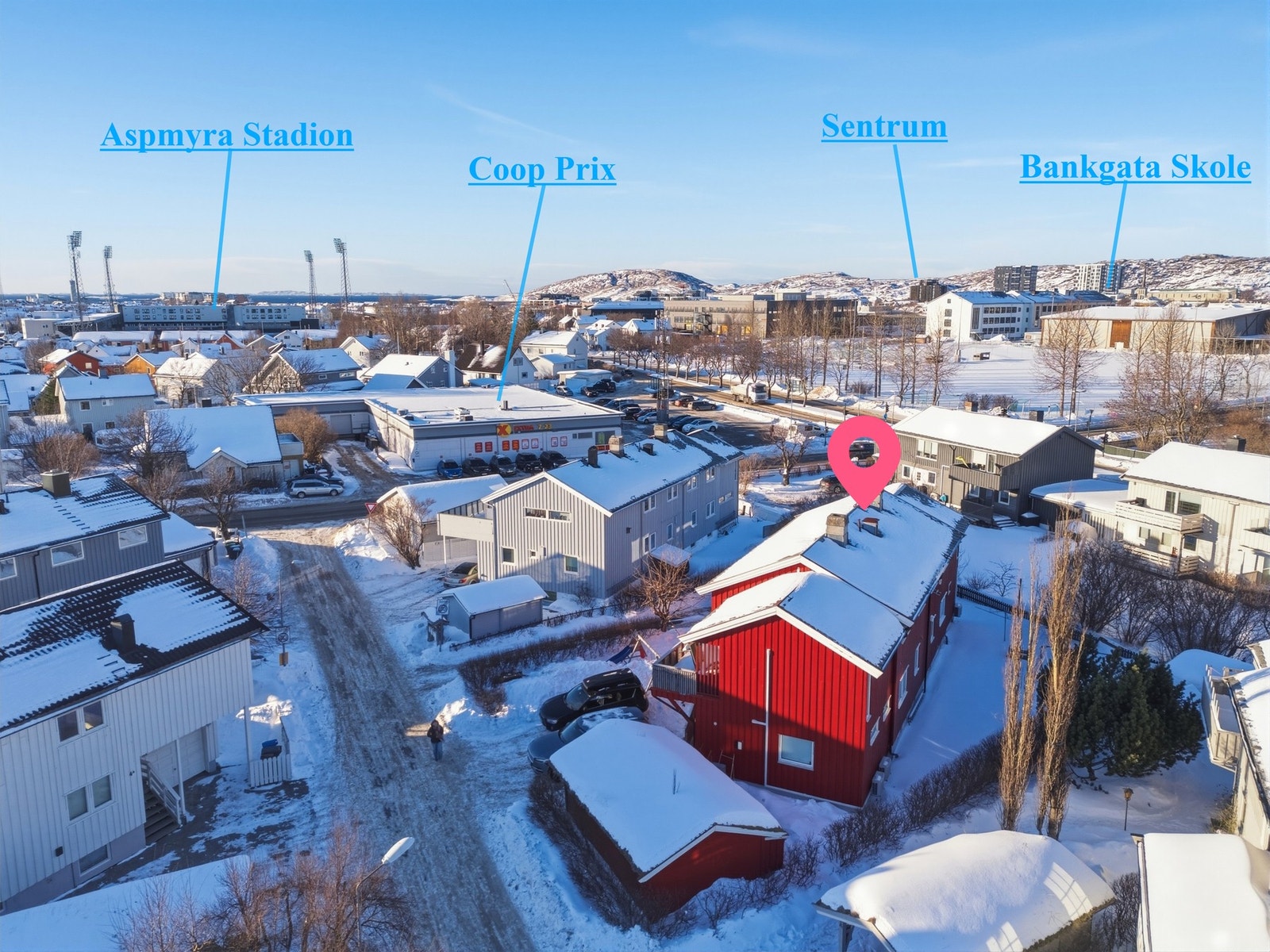 Sentral og attraktiv beliggenhet med gangavstand til de fleste fasiliteter Galleribilde