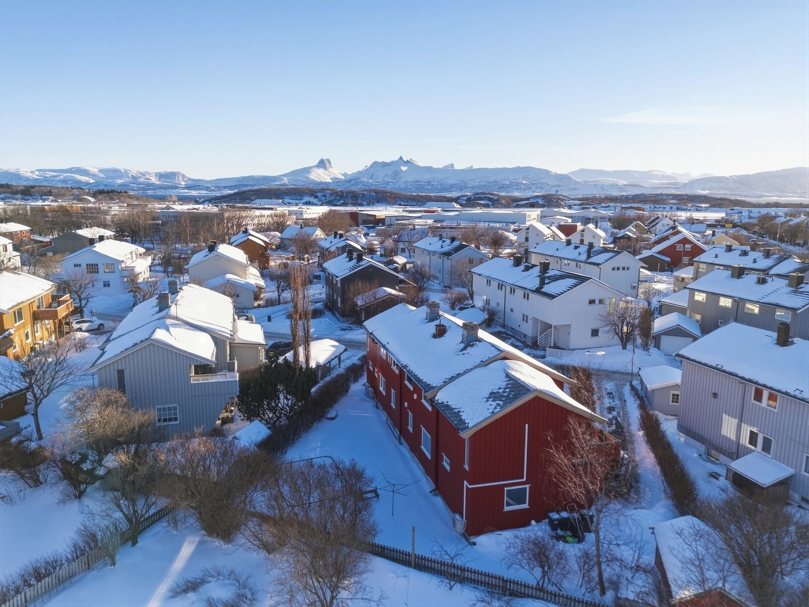 Herfra er det kort vei til de fleste fasiliteter Galleribilde