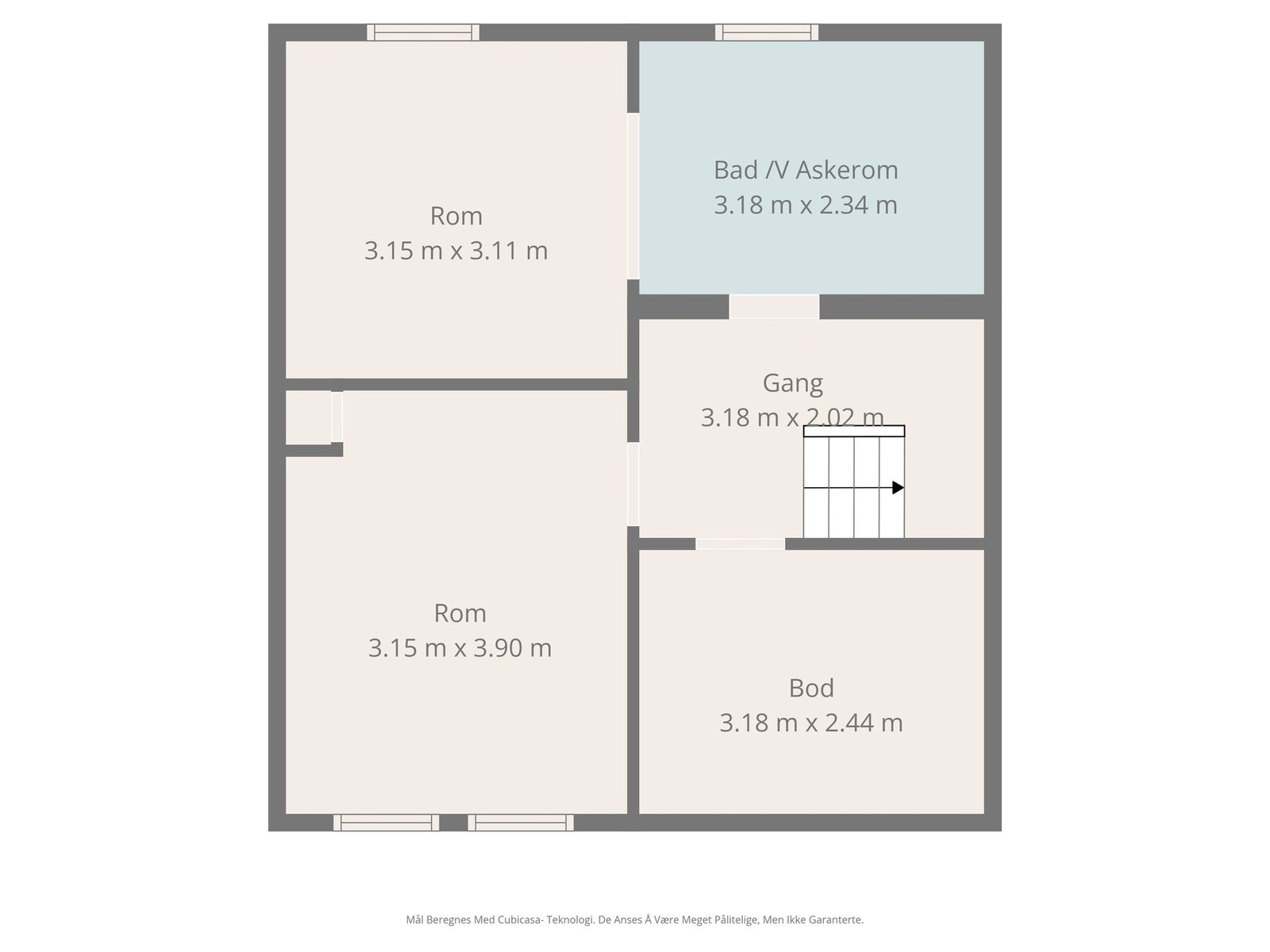 Plantegning kjeller Galleribilde