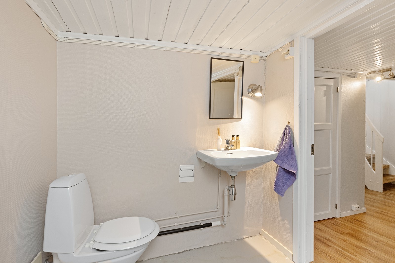 Toalettrom. Galleribilde