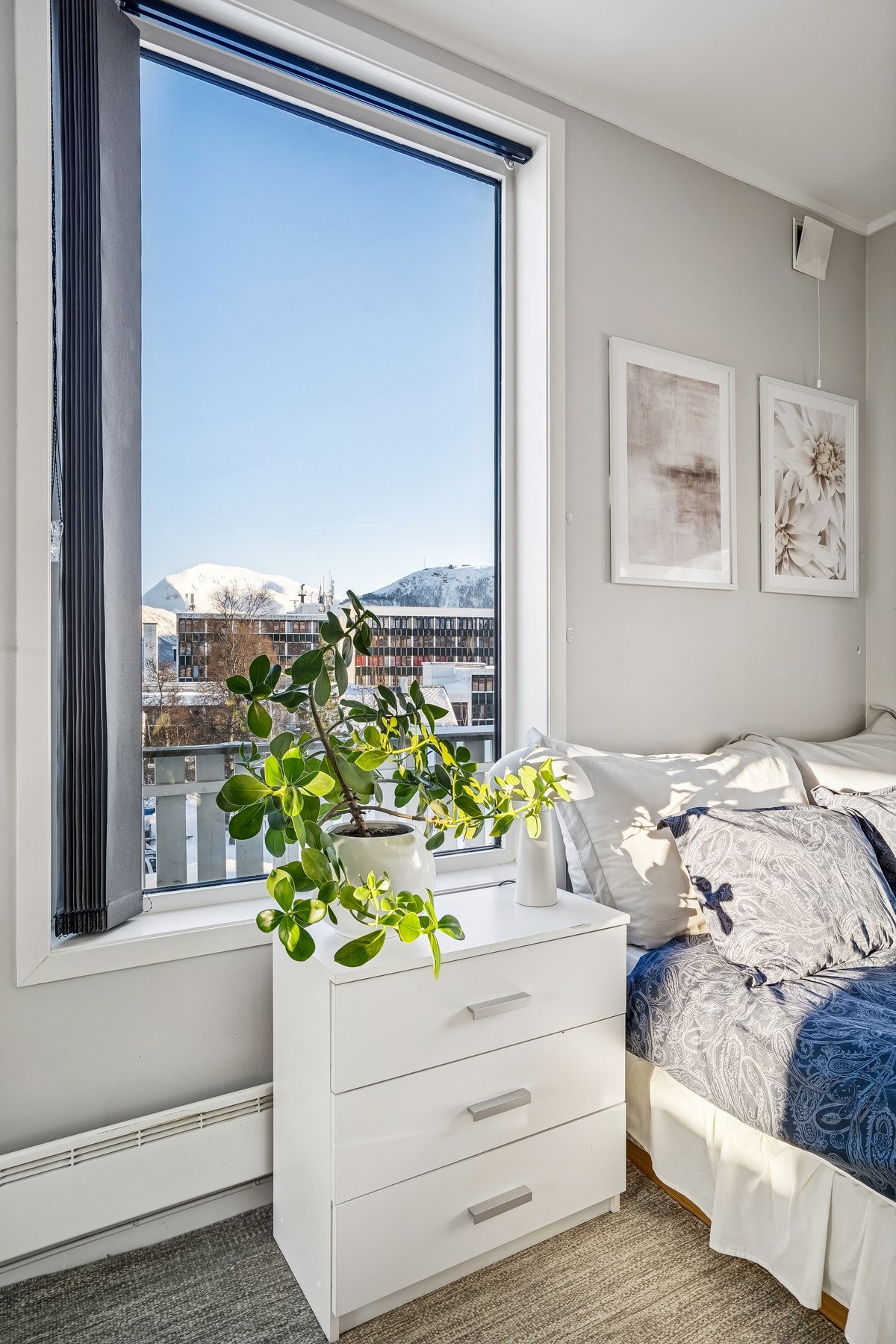 Fin utsikt fra soverom 1. Galleribilde