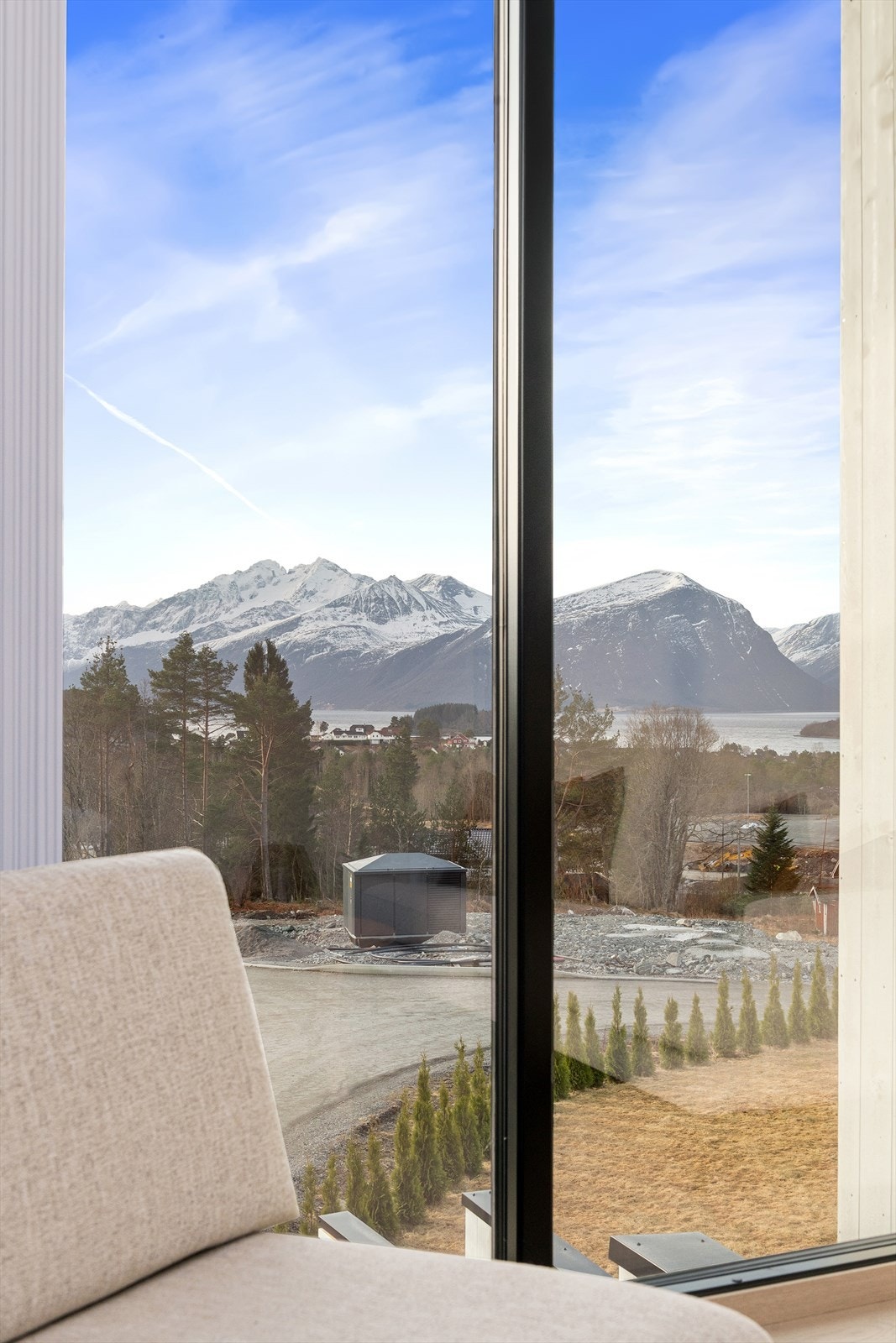 Flott utsikt fra bl.a. stuen. Galleribilde