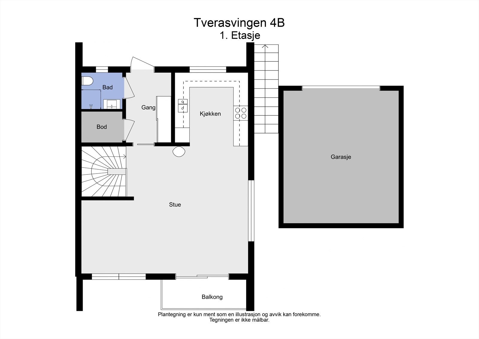 Plantegning. Galleribilde