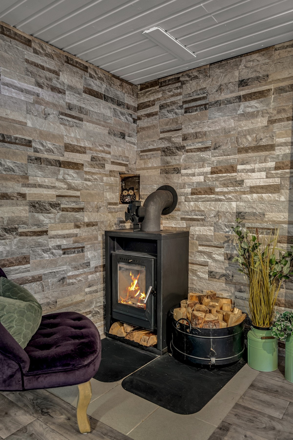 Peis som varmer godt Galleribilde