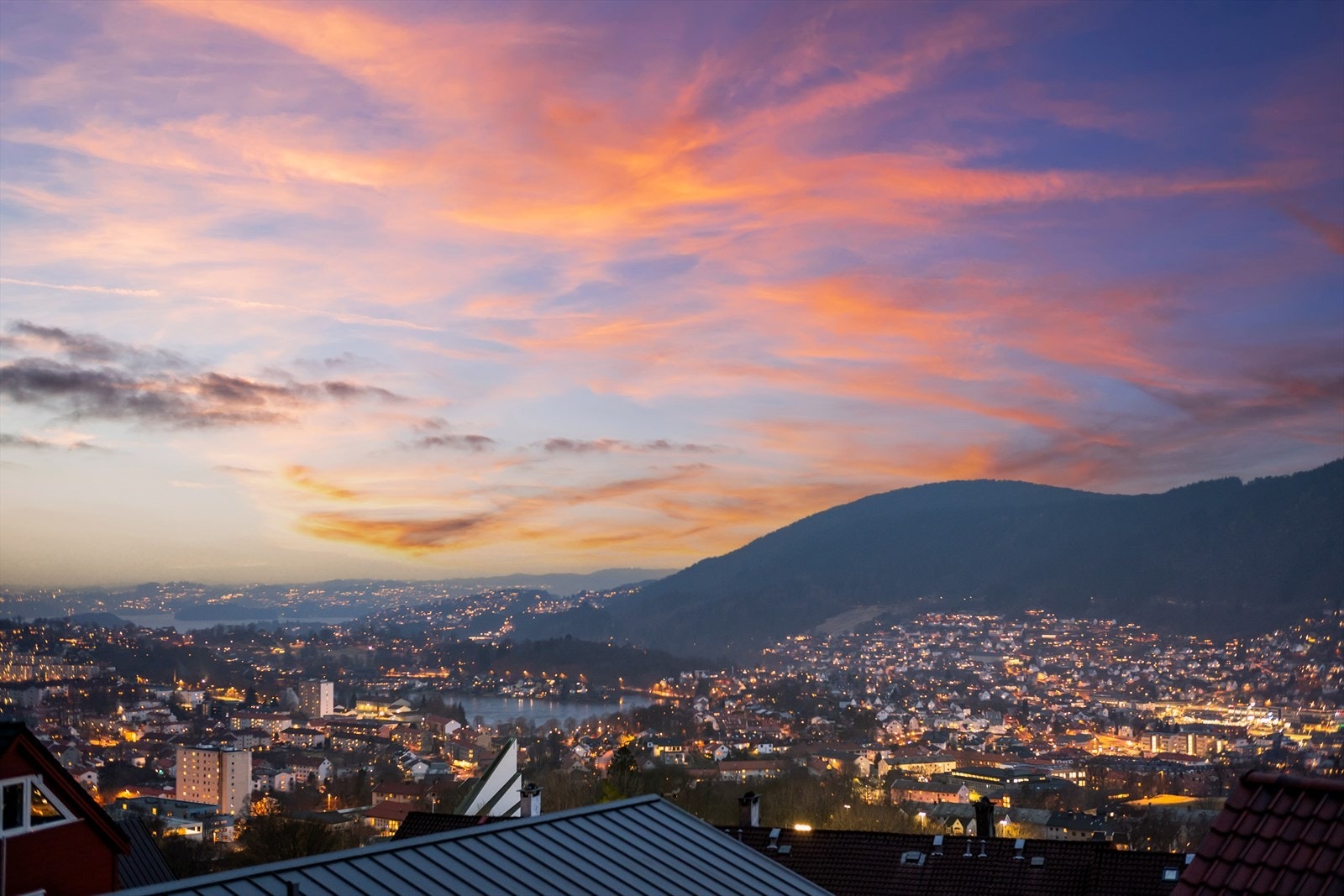 Vakker utsikt mot sør Galleribilde