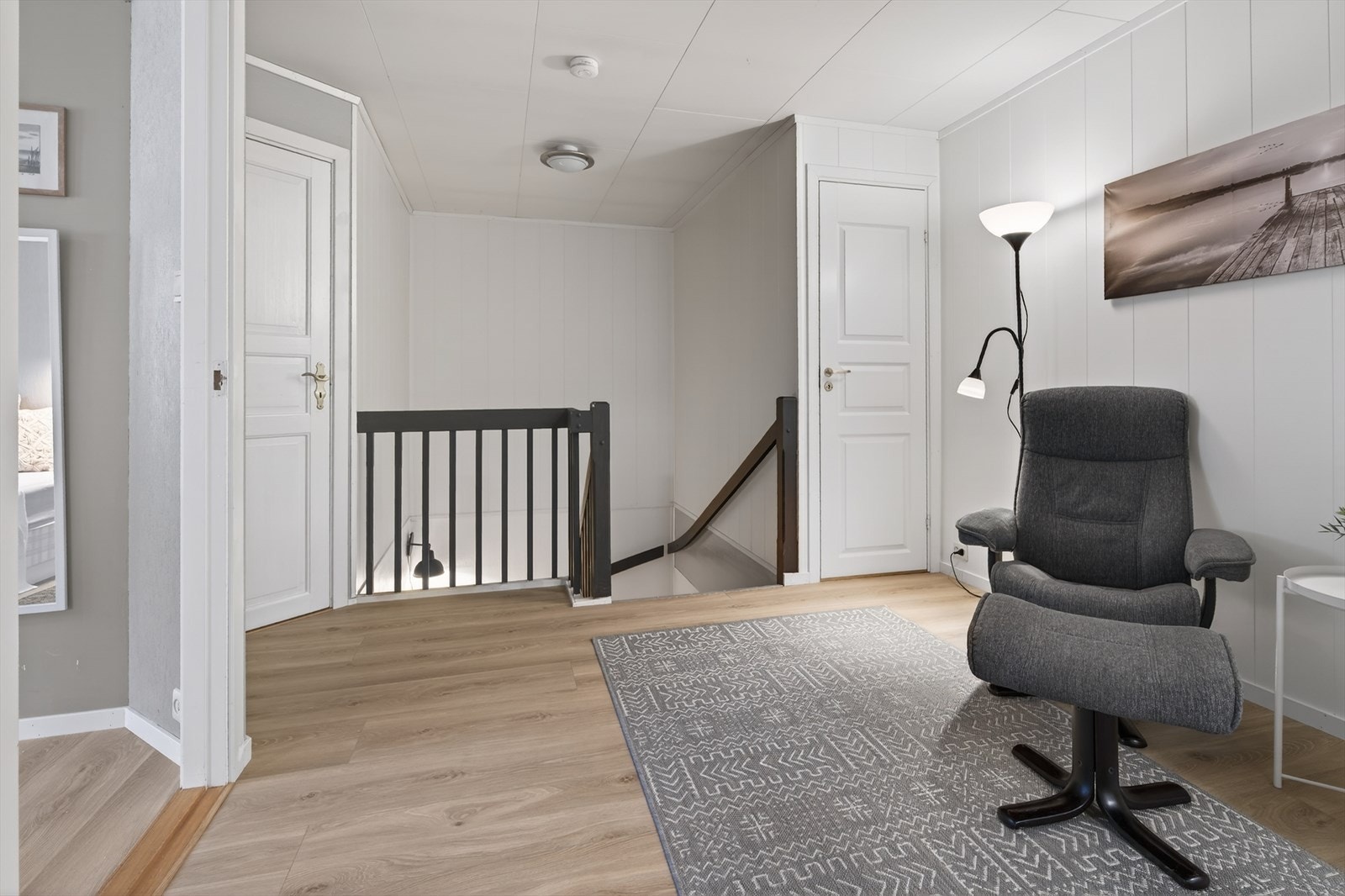 Gang på loftetasjen Galleribilde