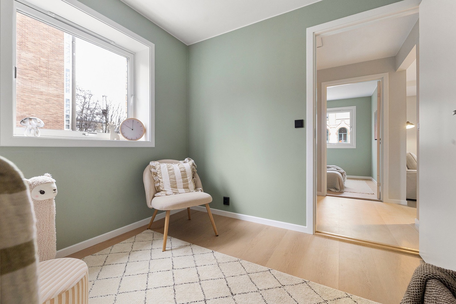 Leiligheten har 2 soverom. Galleribilde