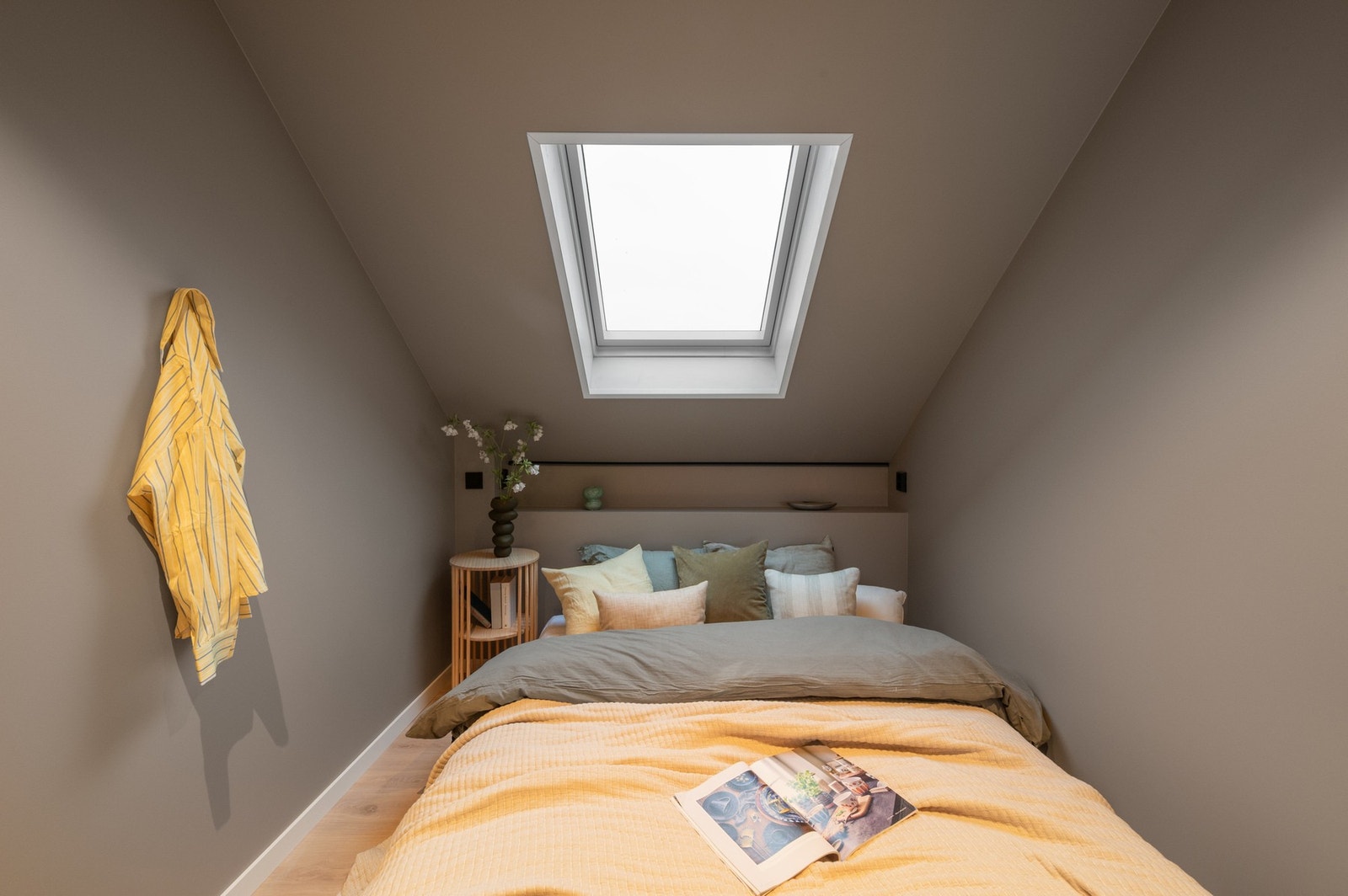 Her kan du innrede med seng og nattbord. Galleribilde