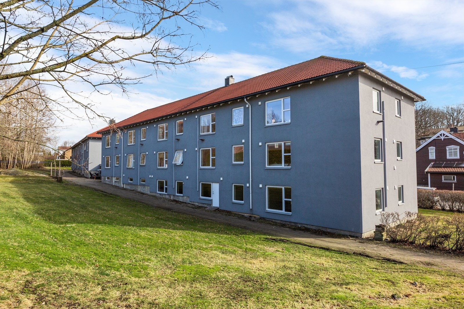 Grøntarealer rundt leiligheten Galleribilde