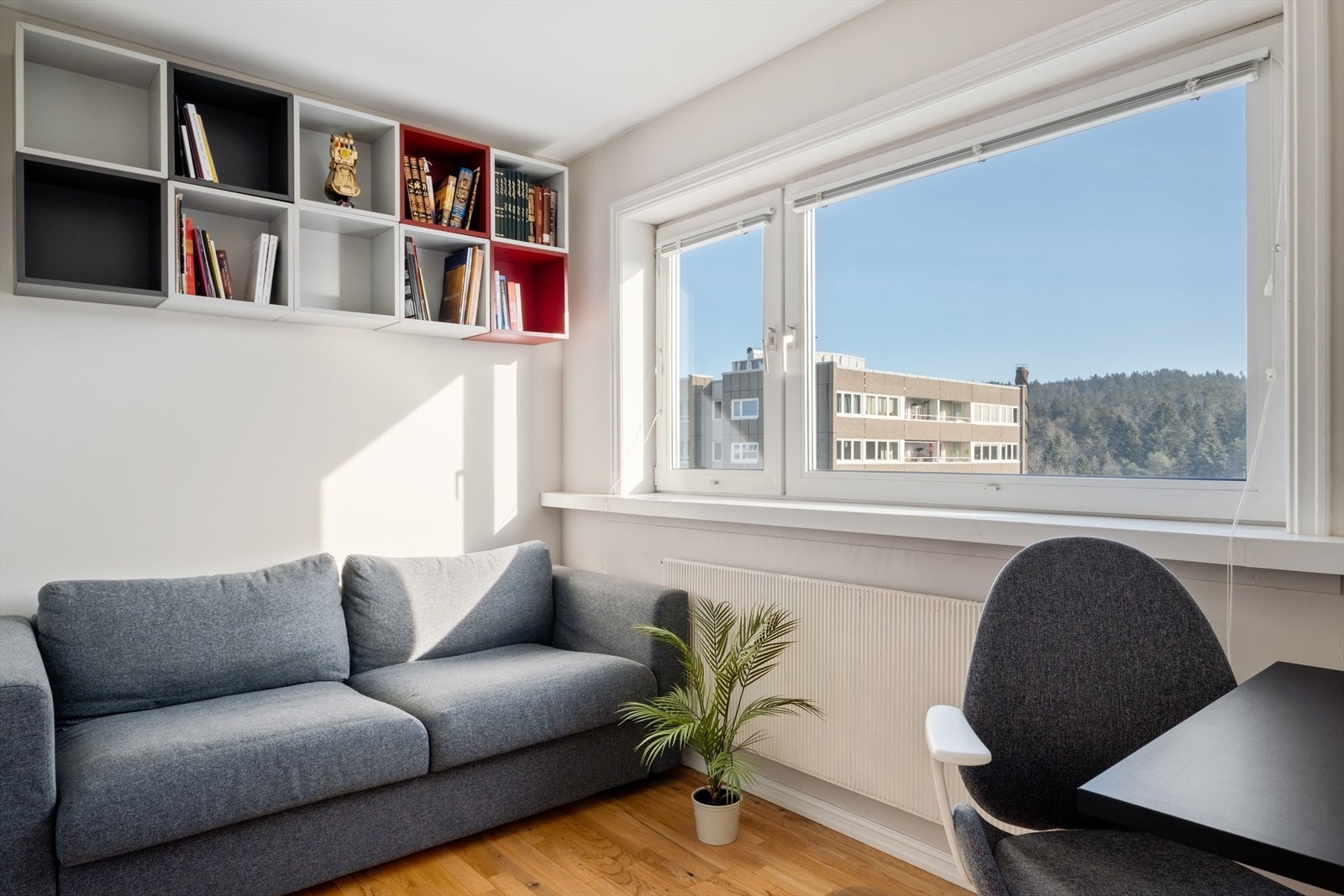 Både soverom II og III fungerer utmerket som ekstra soverom, kontor eller barnerom. Galleribilde