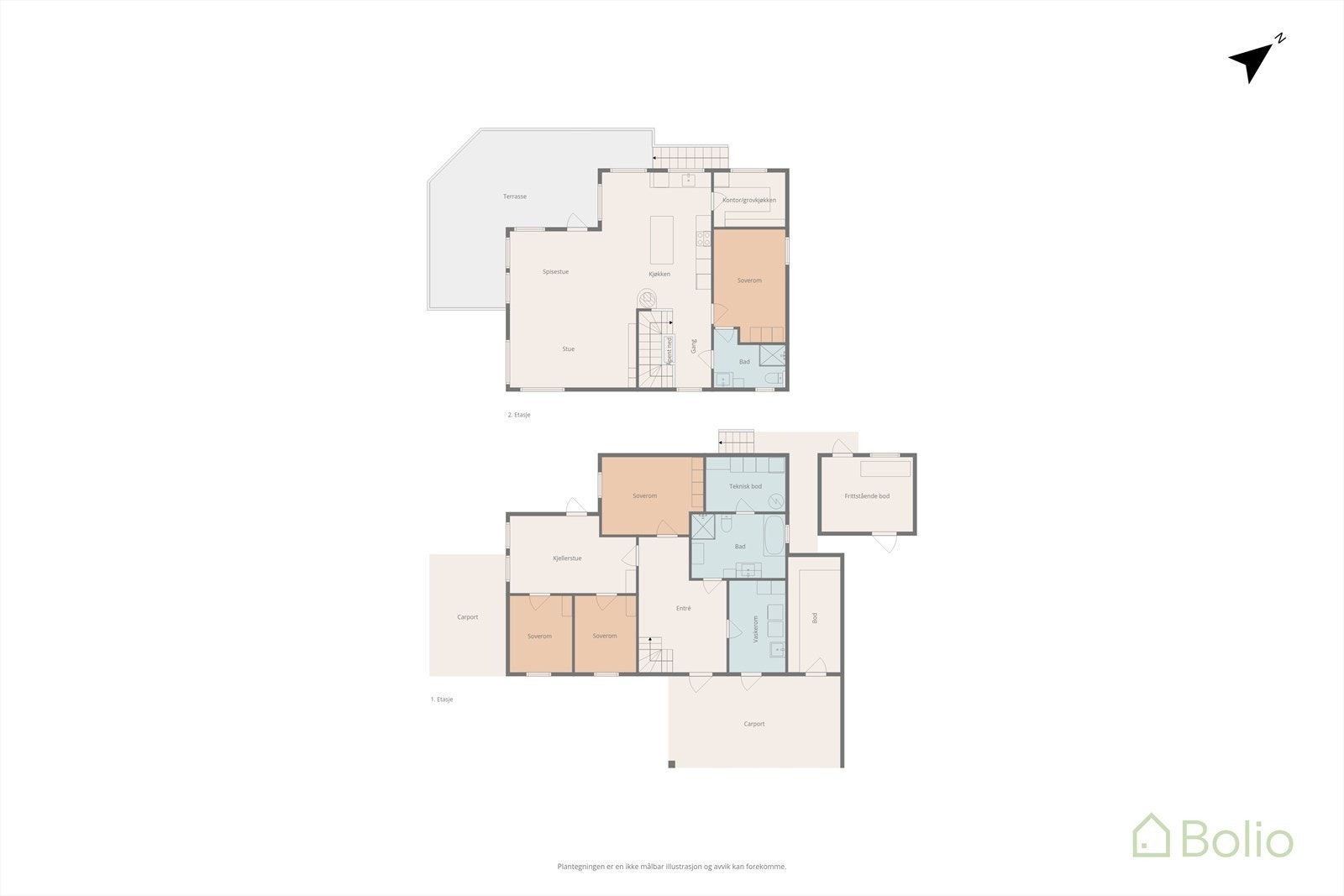 Plantegning Galleribilde