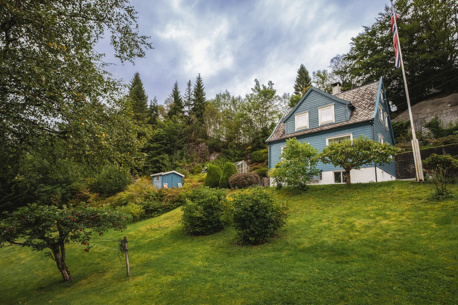 Her bor man også sentralt i nærheten av både skole- og barnehagetilbud Galleribilde