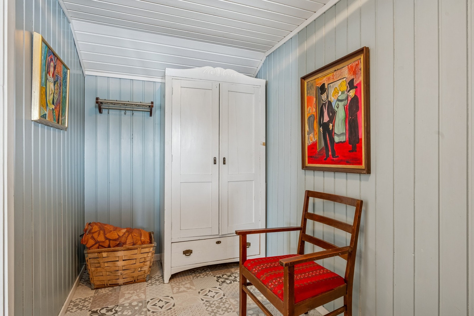 Gang med utgang til terrassen. Galleribilde