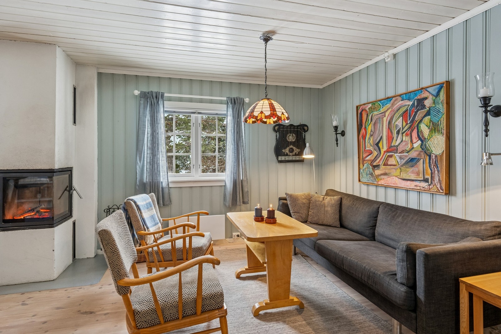 I stuen er det plass til møblering av salong og spisestue. Galleribilde