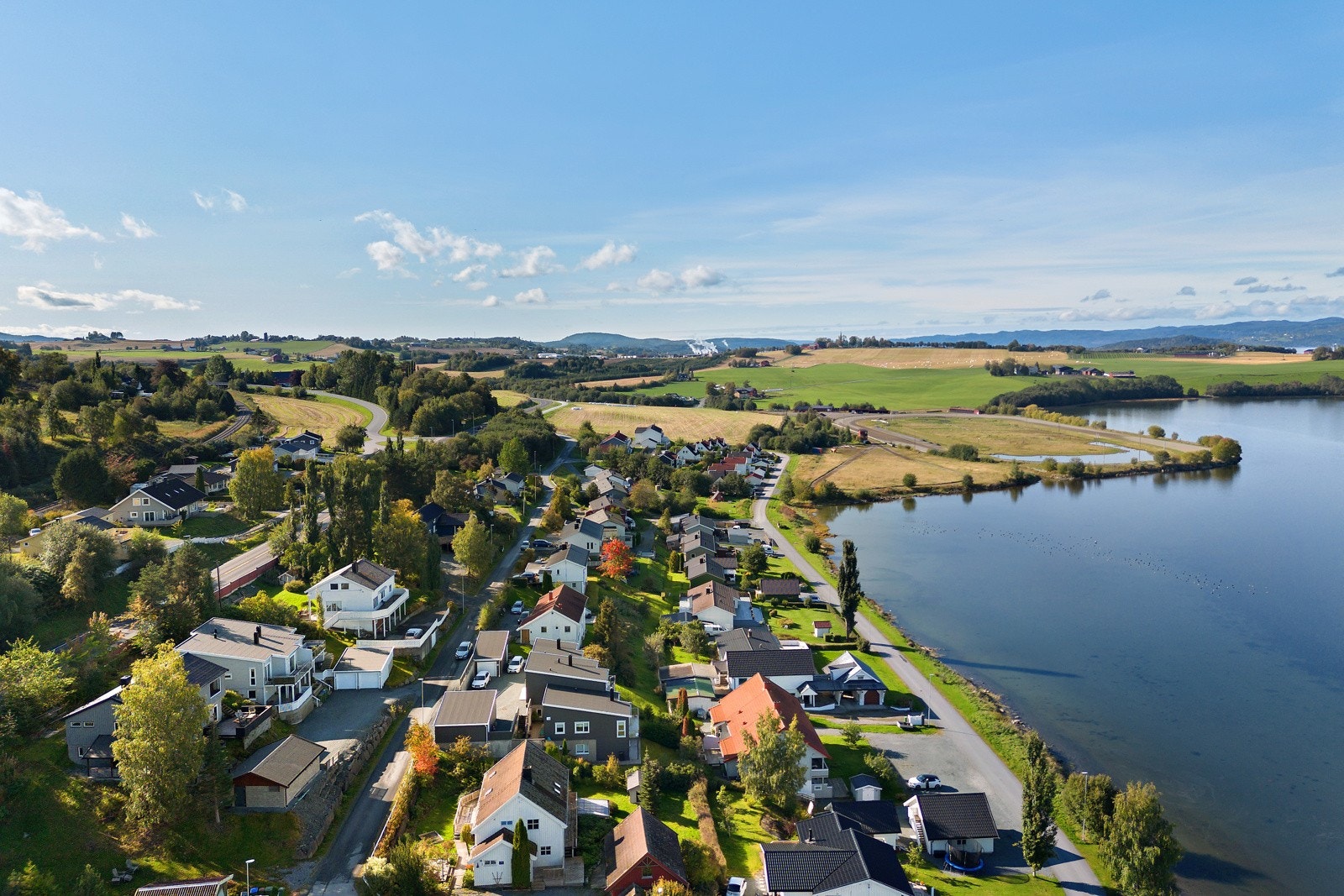 Kort vei til Magneten kjøpesenter, sykehuset Levanger, sentrum mm. Galleribilde