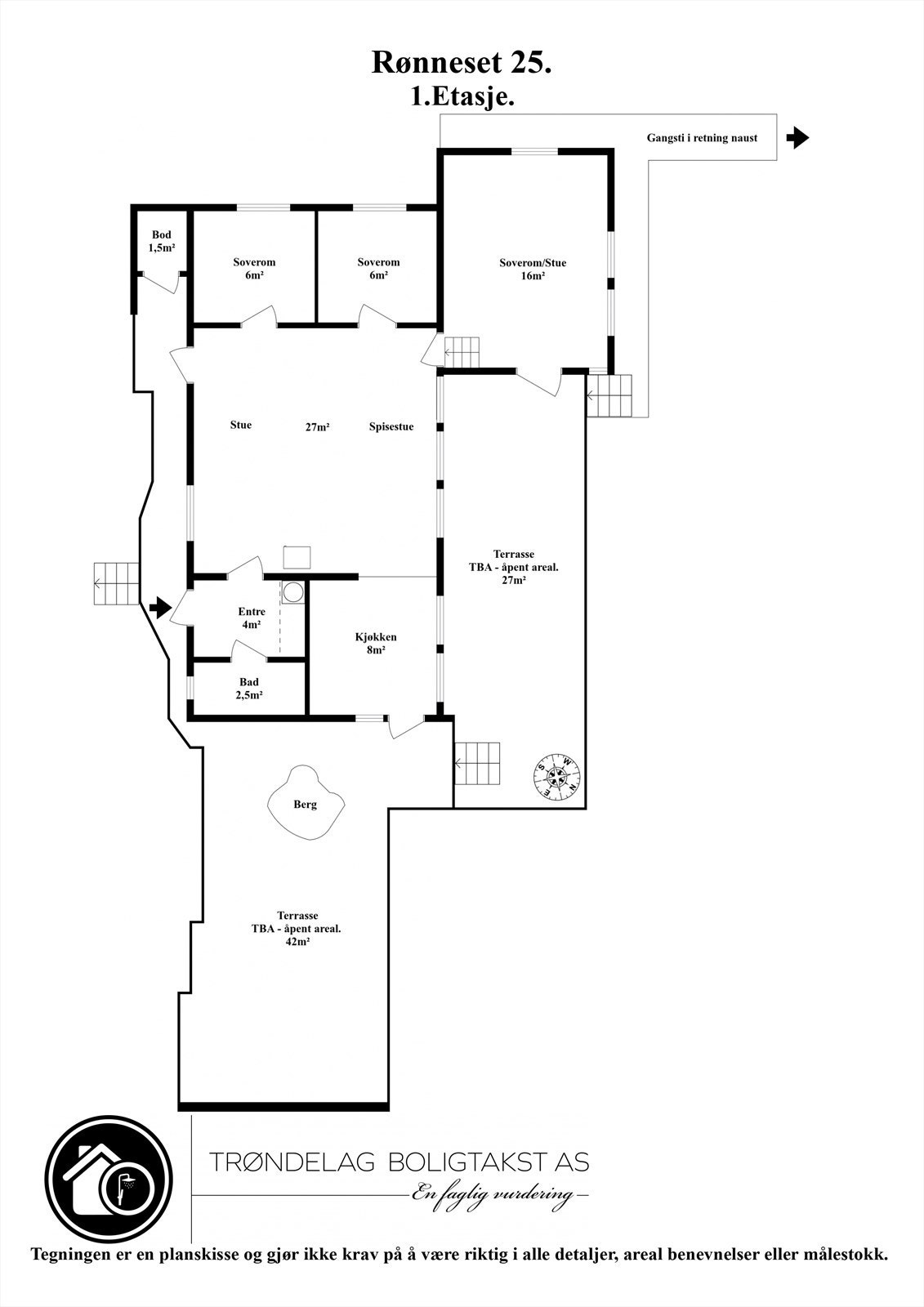 Plantegning. Galleribilde