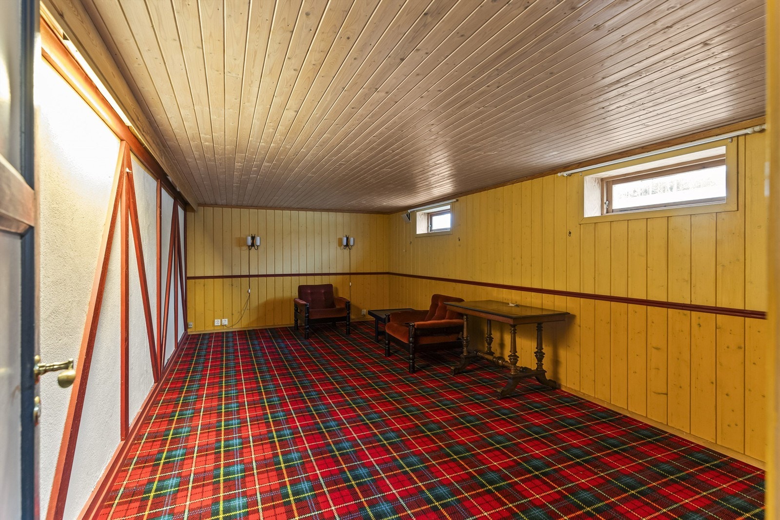 Kjeller (rommet er ikke omsøkt fra tilleggsdel til hoveddel og dermed ikke godkjent for varig opphold) Galleribilde